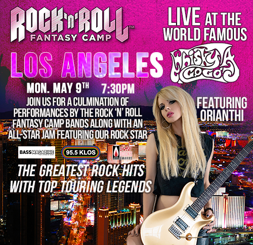 JAM WITH NANCY WILSON OF HEART, KATHY VALENTINE OF THE THE GO-GOS, MELISSA  ETHERIDGE, ORIANTHI AND MORE!, Rock and Roll Fantasy Camp