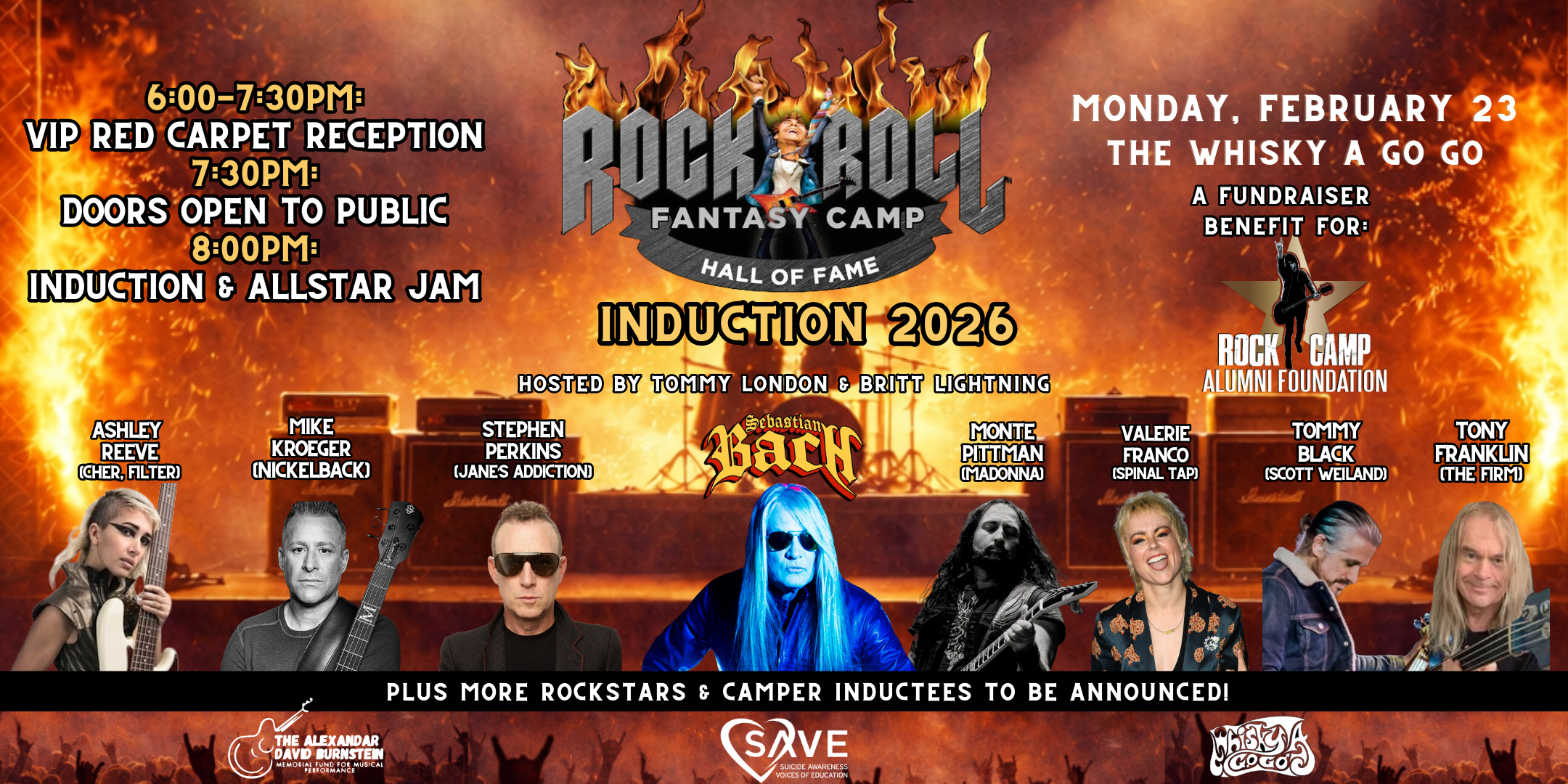 Rock Camp Hall of Fame - Rock 'n' Roll Fantasy Camp